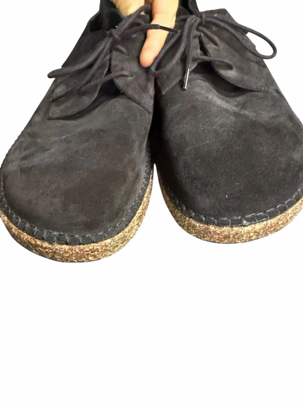Birkenstock Gary Shoes in Black Suede Men's Size 11